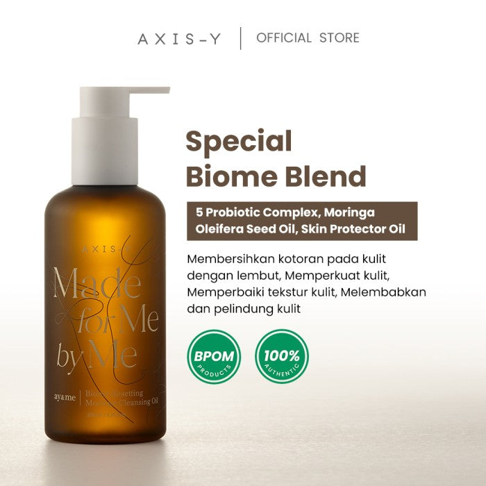 AXIS-Y BIOME RESETTING MORINGA CLEANSING OIL 200 ML