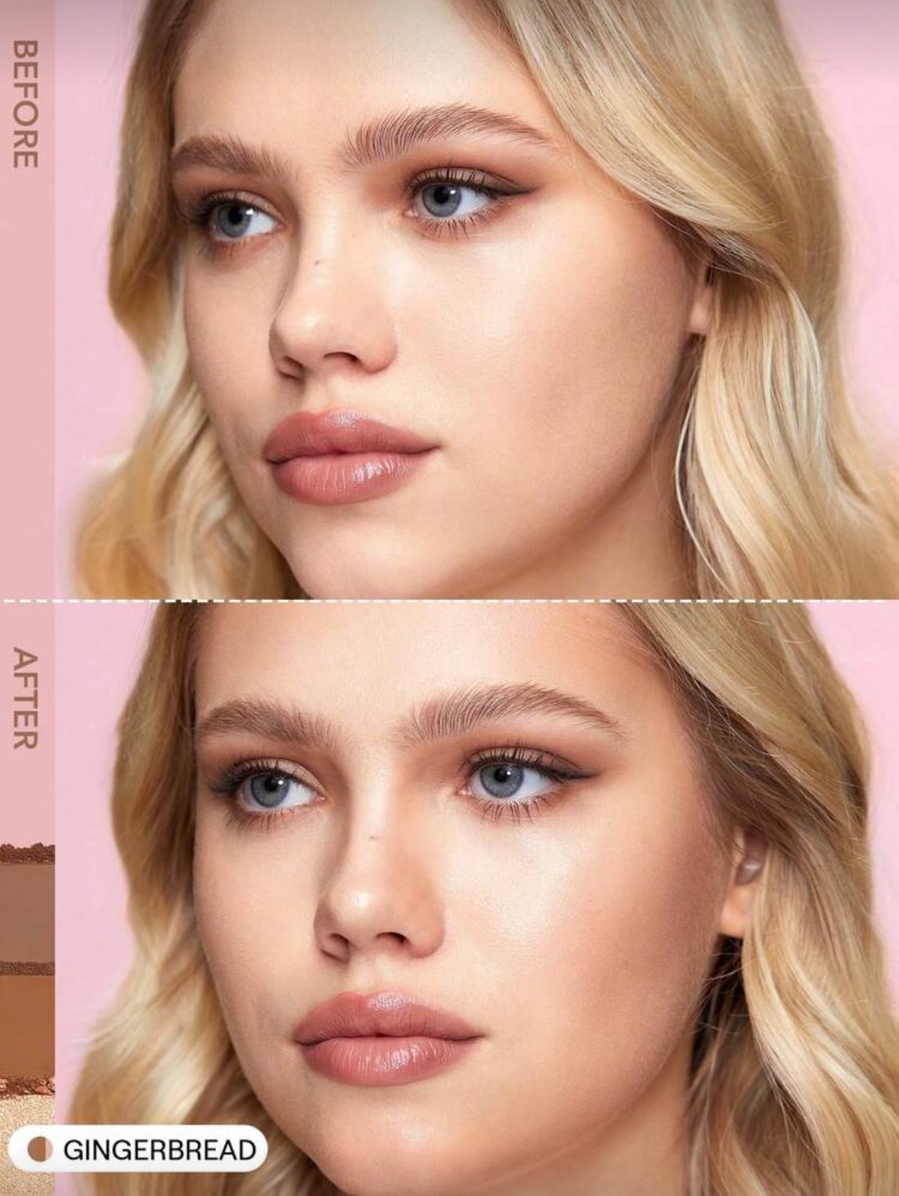 SHEGLAM PALETTE DE VISAGE TRIO HERO GINGERBREAD