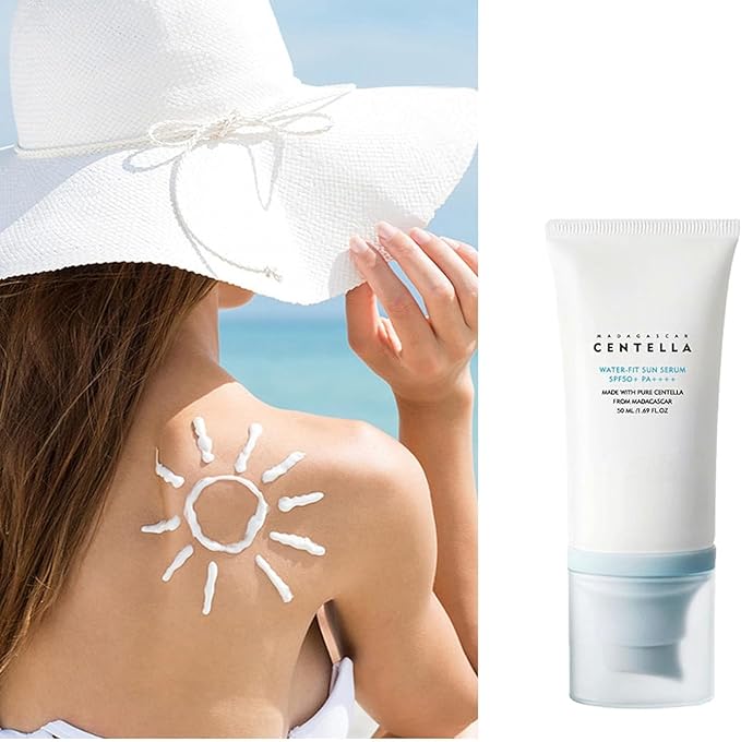 MADAGASCAR CENTELLA HYALU-CICA WATER-FIT SUN SERUM SPF 50+ PA++++