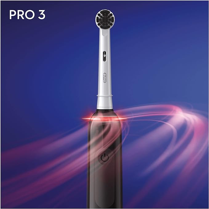 ORAL-B BROSSE À DENTS ÉLECTRIQUE RECHARGEABLE PRO 3 3000 (360°) PURE CLEAN