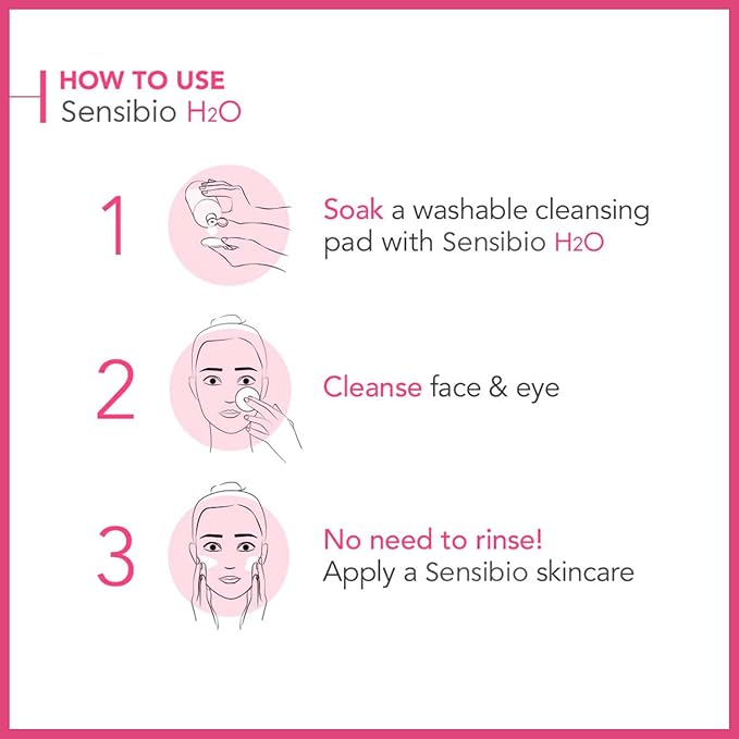 BIODERMA SENSIBIO H2O PEAU SENSIBLE - VISAGE ET YEUX 500ML