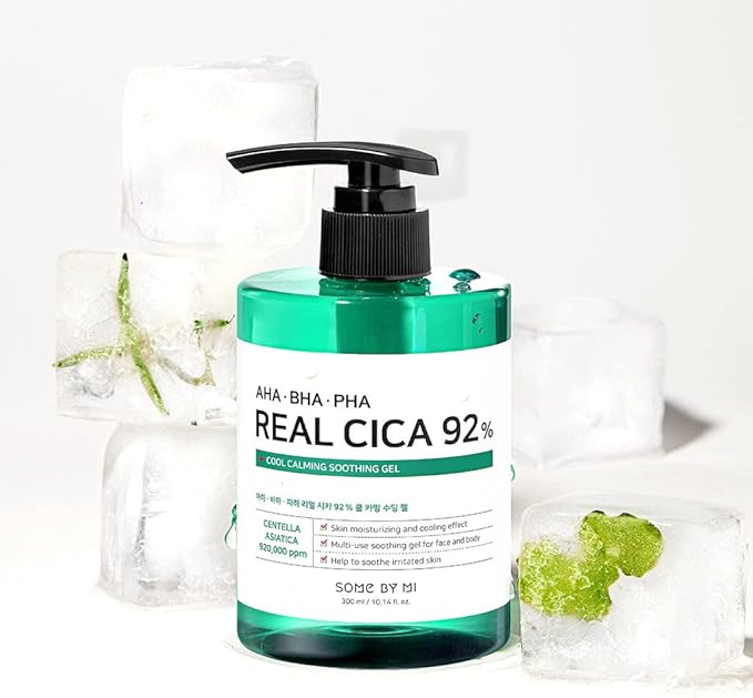 SOME BY MI AHA BHA PHA REAL CICA 92 % COOL CALMING GEL APAISANT 300 ML