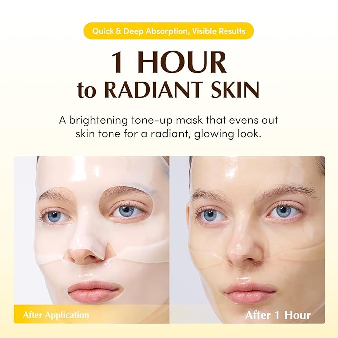 EQQUALBERRY COLLAGEN GLOW UP HYDROGEL MASK