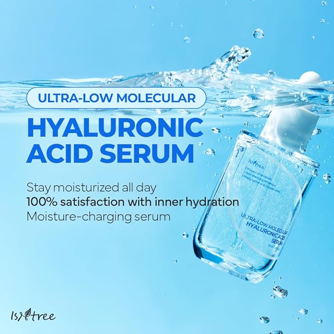 ISNTREE ULTRA-LOW MOLECULAR HYALURONIC ACID SERUM 50 ML