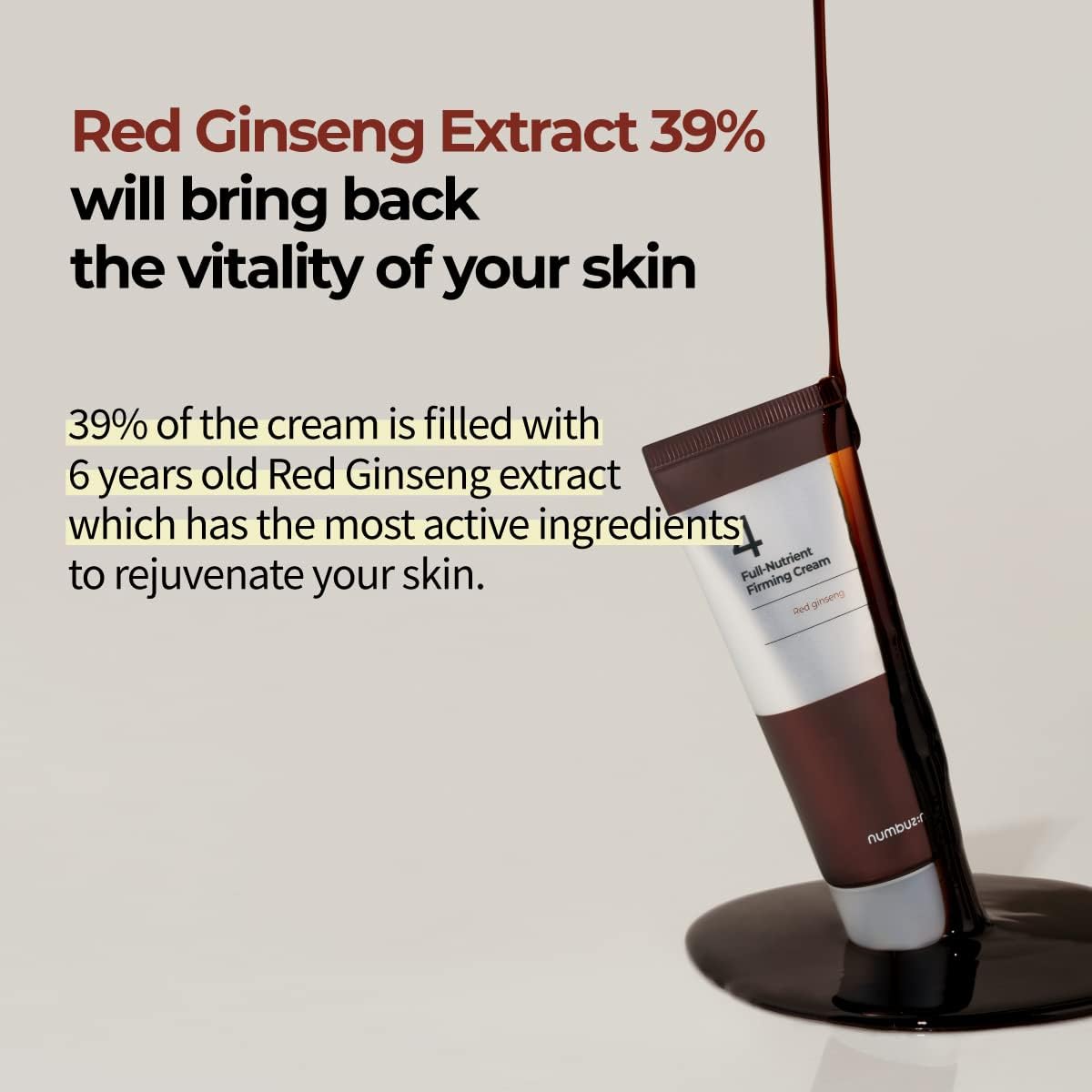 NUMBUZIN NO.4 FULL-NUTRIENT FIRMING CREAM 60ML