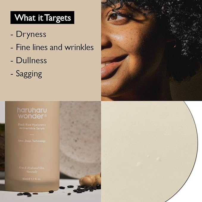 HARUHARU WONDER RICE HYALURONIC ANTI-WRINKLE SERUM 50 ML