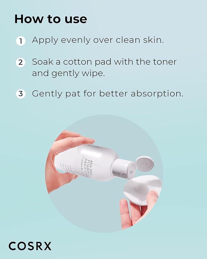 COSRX REFRESH AHA/BHA VITAMIN C DAILY TONER 150ML