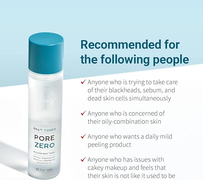 BE THE SKIN BHA+ PORE ZERO TONER 150 ML