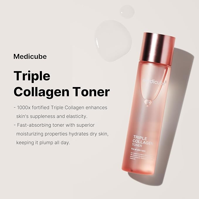 MEDICUBE TRIPLE COLLAGEN TONER 140ML