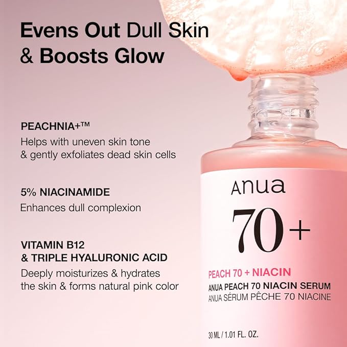 ANUA - PEACH 70% NIACINAMIDE SERUM 30ML