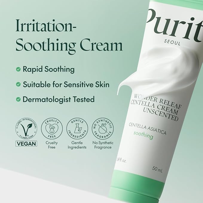 PURITO SEOUL WONDER RELEAF CENTELLA CREAM 50 ML UNSCENTED