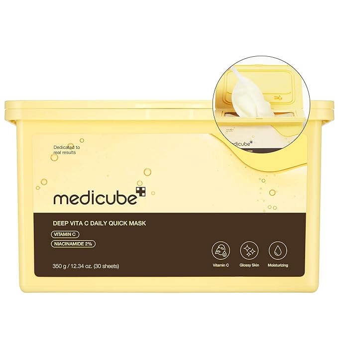 MEDICUBE DEEP VITA C DAILY QUICK MASK 350G 30PCS