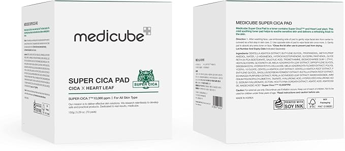 MEDICUBE SUPER CICA PAD 150G