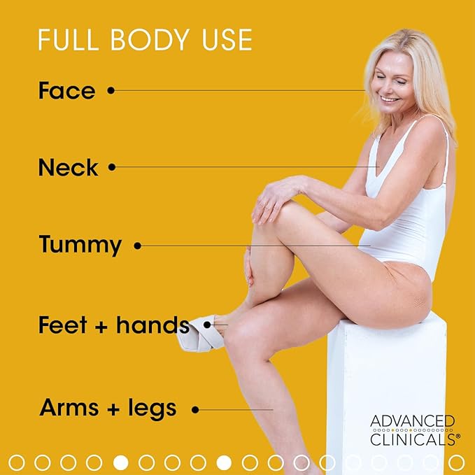 ADVANCED CLINICALS, CRÈME RAFFERMISSANTE AVANCÉE AU RÉTINOL, 454G