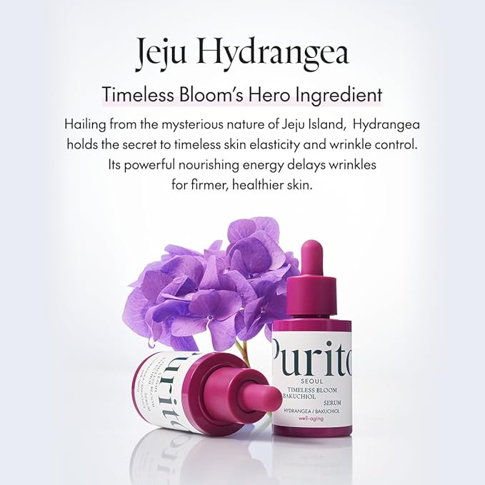 PURITO SEOUL TIMELESS BLOOM BAKUCHIOL SERUM 30ML