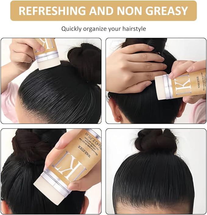 IKT WAX STICK BÂTON DE CIRE COIFFANTE CHEVEUX CASSÉS 75 G