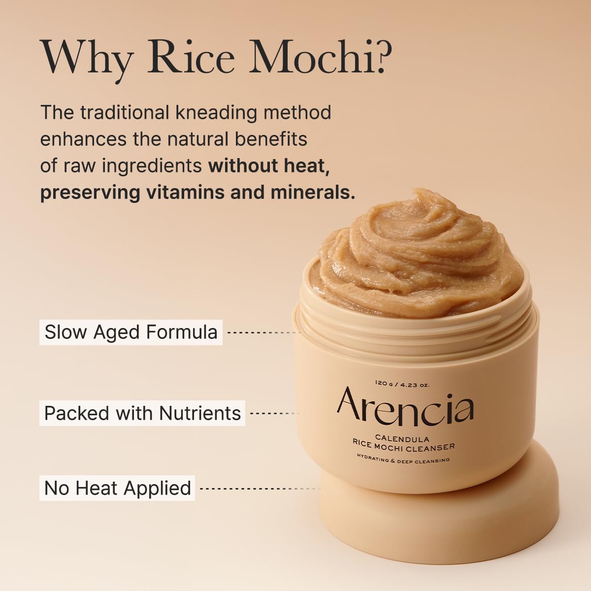 ARENCIA CALENDULA RICE MOCHI FRESH CLEANSER 120G