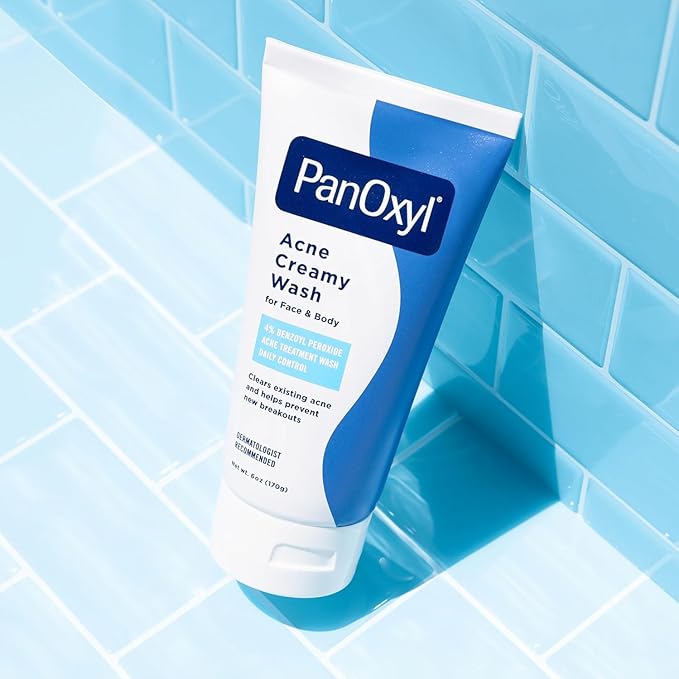 PANOXYL ACNE CREAMY WASH 4% PERCENT BENZOYL PEROXIDE DAILY CONTROL 170G