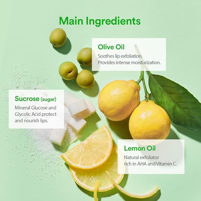 TOCOBO LEMON SUGAR LIP MASK 20ML