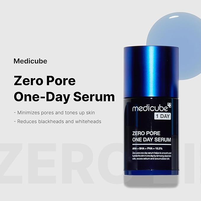 MEDICUBE ZERO PORE ONE DAY AHA+BHA+PHA SERUM 30ML