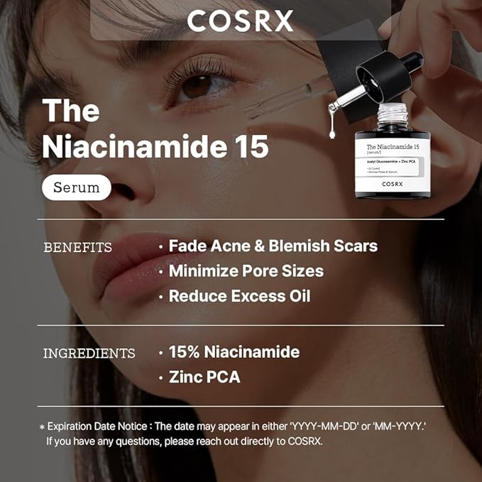 COSRX THE NIACINAMIDE 15٪ SERUM 20ML