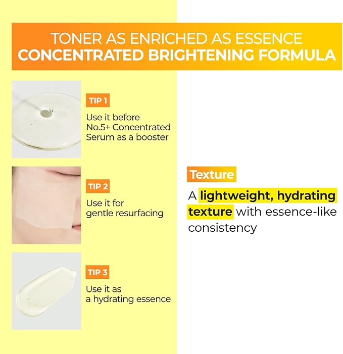 NUMBUZIN NO.5 VITAMIN BOOSTING ESSENTIAL TONER 200ML