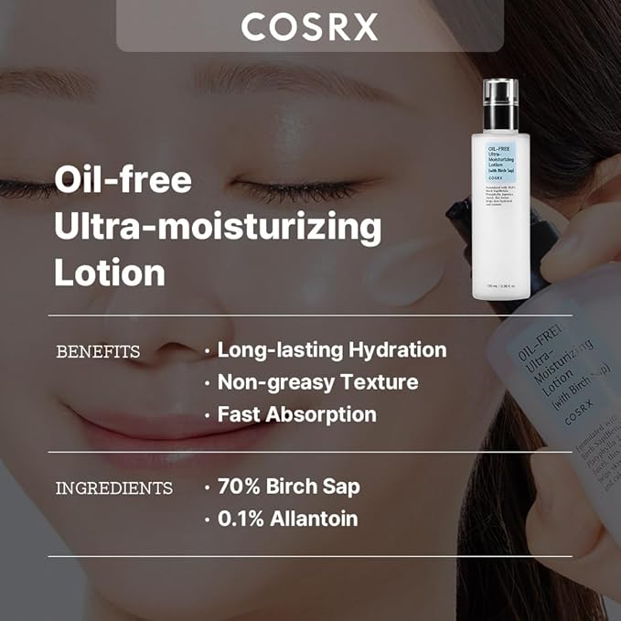 COSRX OIL FREE ULTRA MOISTURIZING LOTION 100ML