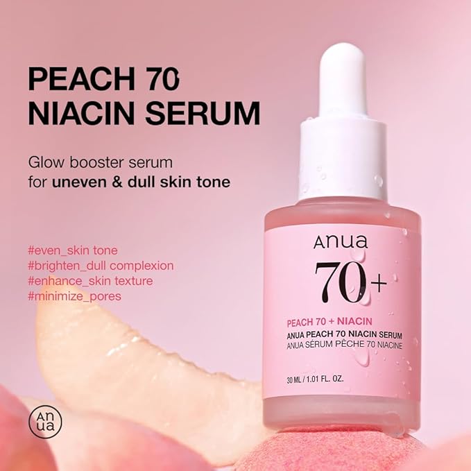 ANUA - PEACH 70% NIACINAMIDE SERUM 30ML