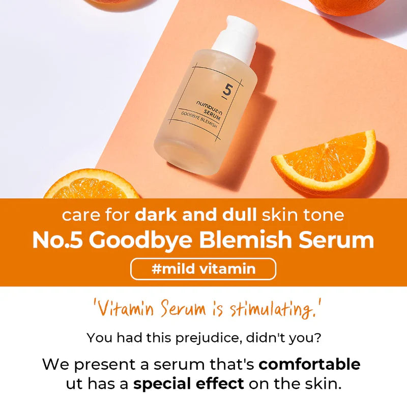 NUMBUZIN - NO.5 GOODBYE BLEMISH SÉRUM ANTI IMPERFECTIONS 50ML