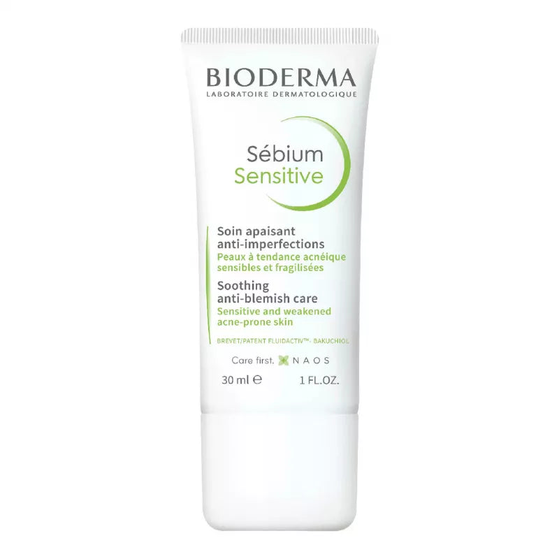 BIODERMA SÉBIUM SENSITIVE SOIN APAISANT ANTI IMPERFECTIONS 30ML