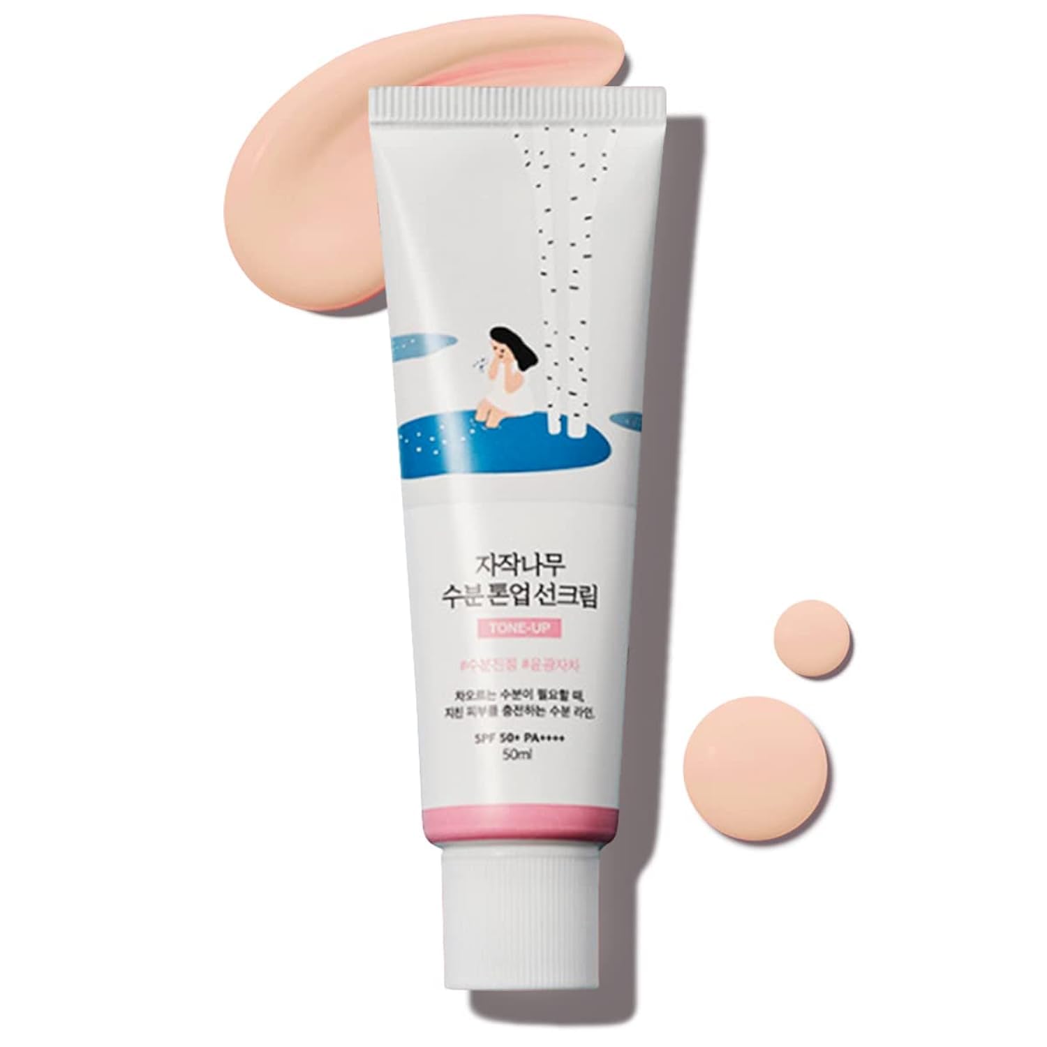 ROUND LAB - BIRCH JUICE MOISTURE TONE-UP SUNSCREEN SPF 50+ 5OML