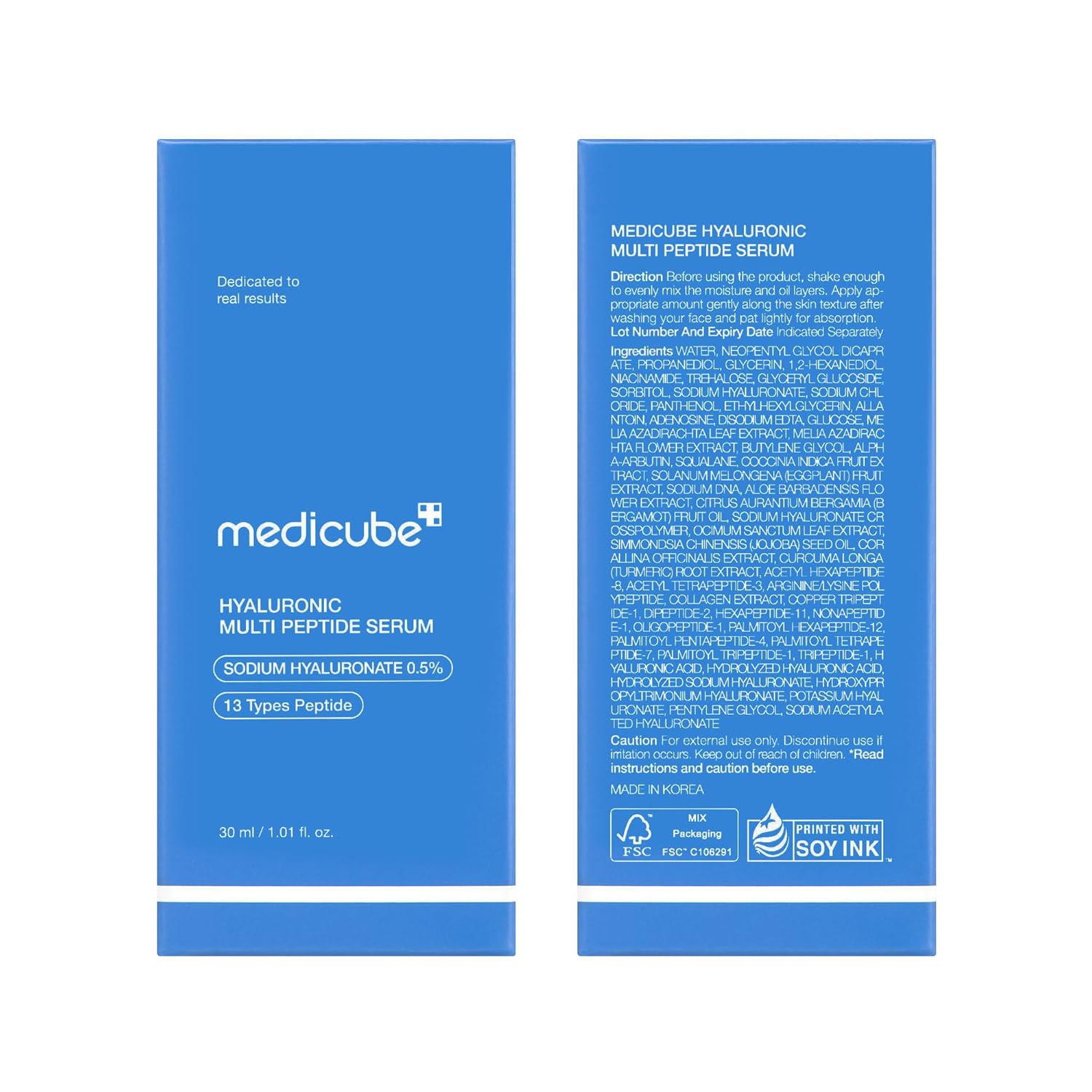 MEDICUBE HYALURONIQUE MULTI PEPTIDE SERUM 30ML