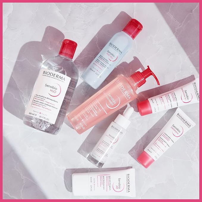 BIODERMA SENSIBIO H2O PEAU SENSIBLE - VISAGE ET YEUX 500ML