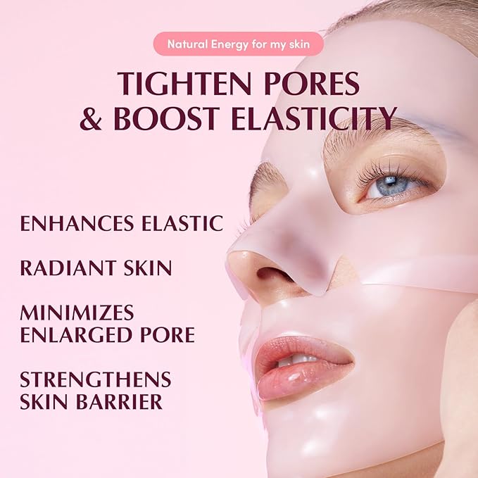 EQQUALBERRY COLLAGEN PORE-TIGHT UP HYDROGEL MASK