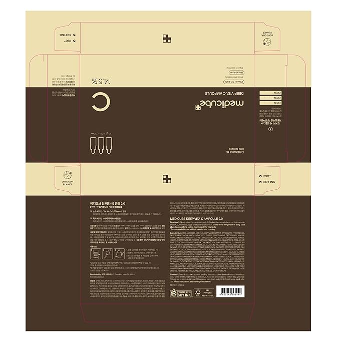 MEDICUBE DEEP VITA C AMPOULE 14,5% (10GX3)