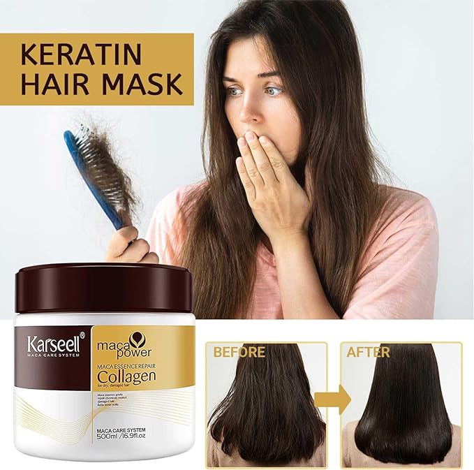 KARSEELL MASQUE CAPILLAIRE (ORIGINAL) AU COLLAGÈNE 500 ML
