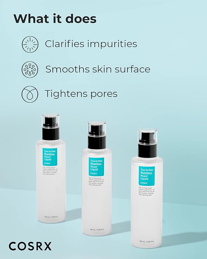 TWO IN ONE COSRX PORELESS POWER LIQUID 100ML