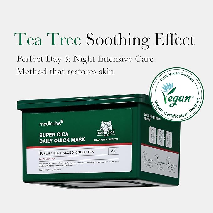 MEDICUBE SUPER CICA DAILY QUICK MASK 350G 30PCS