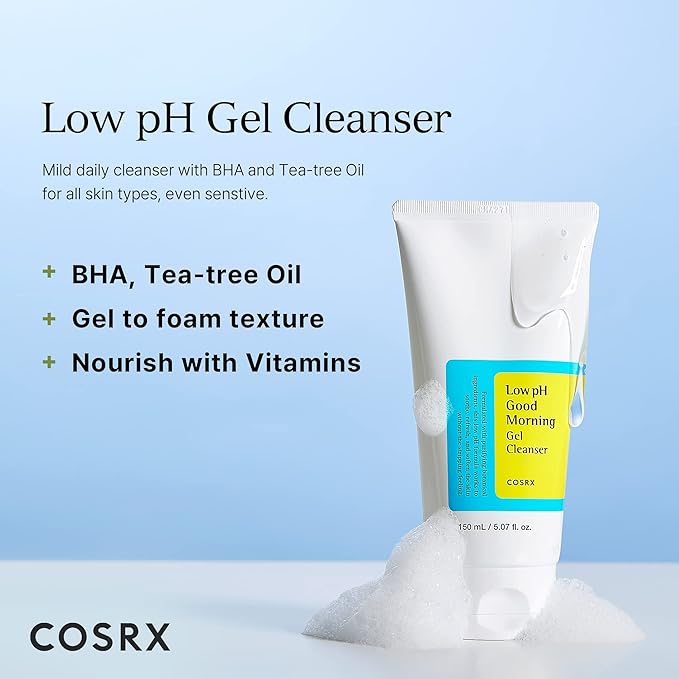 LOW PH GOOD MORNING GEL CLEANSER COSRX 150ML