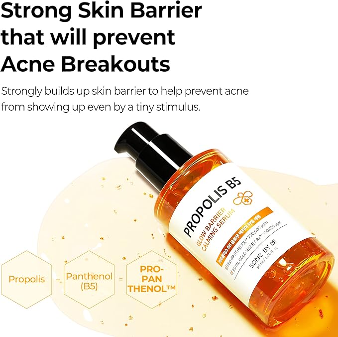 SOME BY MI B5 SÉRUM À L’EXTRAIT DE PROPOLIS , DE MIEL , ET DE NIACINAMIDE 50ML