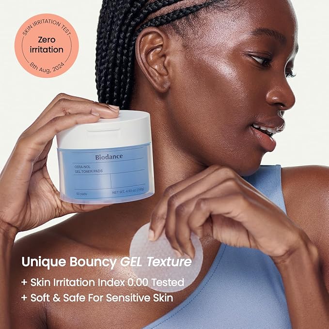 BIODANCE CERANOL GEL TONER PAD 60 SHEETS