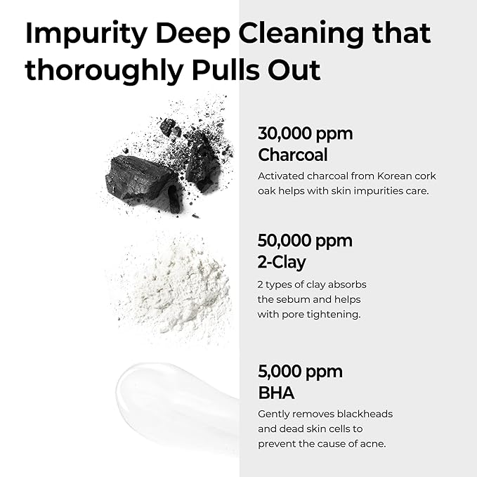 SOME BY MI CHARCOAL BHA PORE CLAY BUBBLE MASK 120G