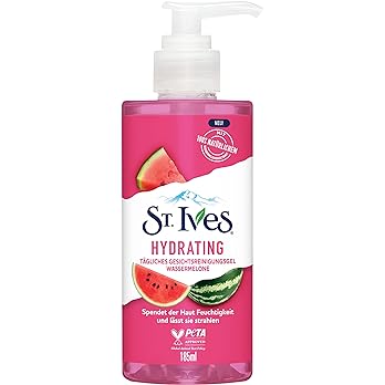 ST IVES NETTOYANT VISAGE HYDRATANT PASTÈQUE 200 ML ( PEAU SÈCHE )