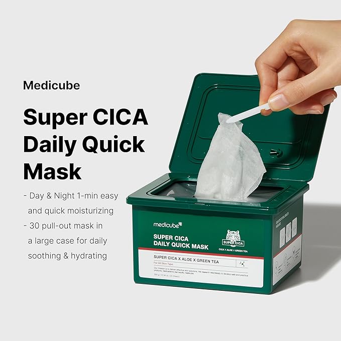 MEDICUBE SUPER CICA DAILY QUICK MASK 350G 30PCS