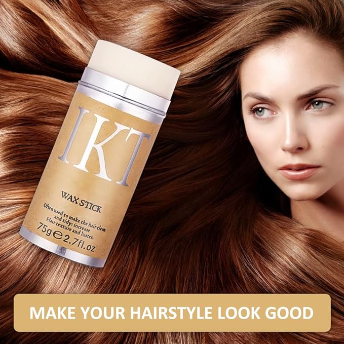 IKT WAX STICK BÂTON DE CIRE COIFFANTE CHEVEUX CASSÉS 75 G