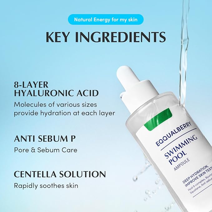 EQQUALBERRY SWIMMING POOL AMPOULE 50ML