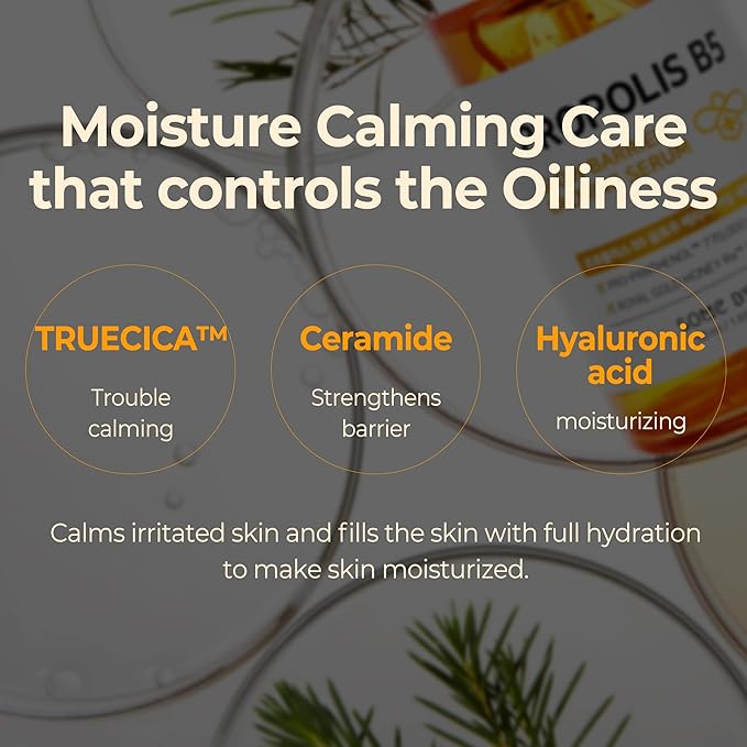 SOME BY MI B5 SÉRUM À L’EXTRAIT DE PROPOLIS , DE MIEL , ET DE NIACINAMIDE 50ML