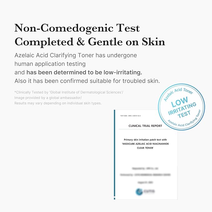 MEDICUBE AZELAIC ACID NIACINAMIDE CLEAR TONER 4% 250 ML