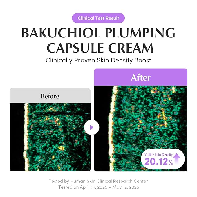 EQQUALBERRY BAKUCHIOL PLUMPING CAPSULE CREAM 50ML