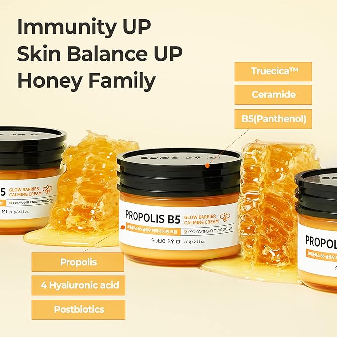 SOME BY MI CRÈME B5 ENRICHIE À 70%DE PROPOLIS , DE MIEL , ET DE MANUKA 60G